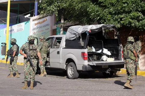 Ejército y Marina realizan dos operativos en Puebla; hay dos detenidos