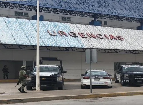 Despliegan operativo de seguridad para vigilar a líder huachicolero hospitalizado