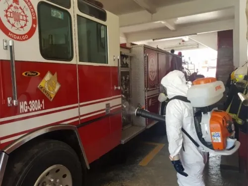 Aíslan a 22 bomberos por temor a contagios de Covid-19 en Hidalgo