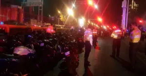 Al corralón 37 motos y 41 detenidos por arrancones en Centro Histórico