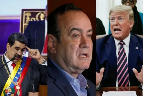 Venezuela se mofa de Guatemala y lo acusa de estar a los pies de Trump