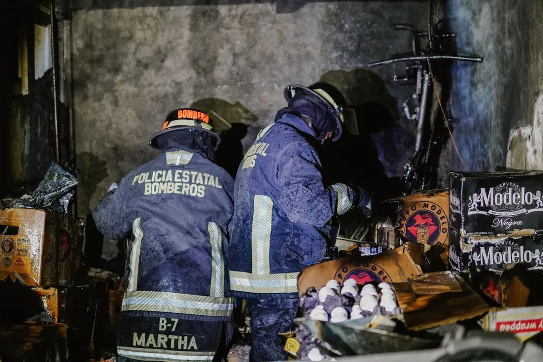 Incendio Miscelanea Huejotzingo