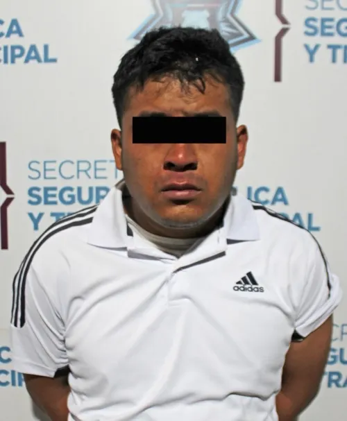 Detuvo policía Municipal de Puebla a hombre por robo a usuarios de la ruta 41