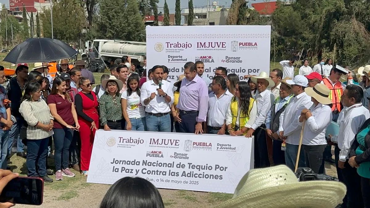 Jornada Nacional Tequios Imjuve Pue
