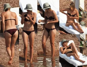 Maria Sharapova luciendo tremenda figura en Montenegro