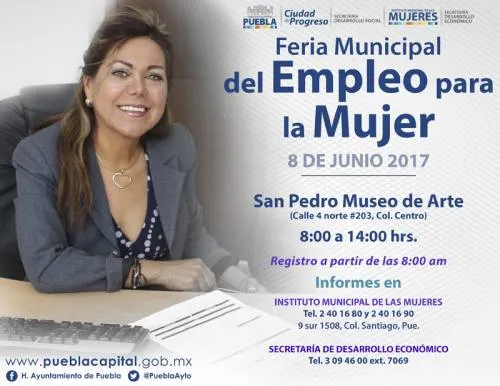 Feria del Empleo para la Mujer ofertará más de mil 500 trabajos formales