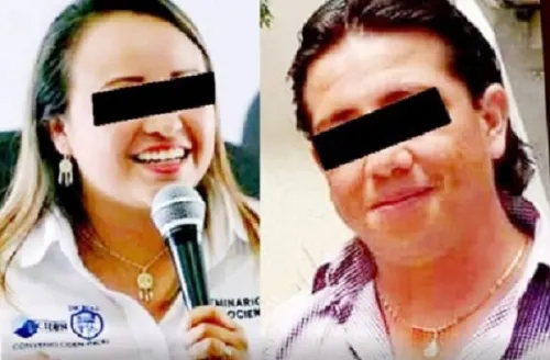 Dan el último adiós a maestra asesinada por su ex pareja en Texmelucan
