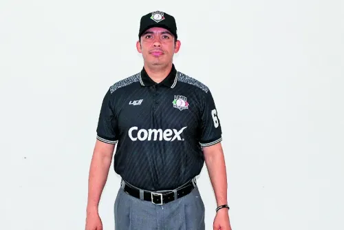 Jair Fernández, umpire mexicano que representará a México en los Juegos Olímpicos de Tokio 2020