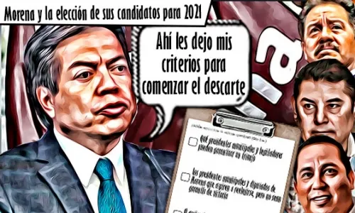 Cómo escogerá Morena a sus candidatos para 2021