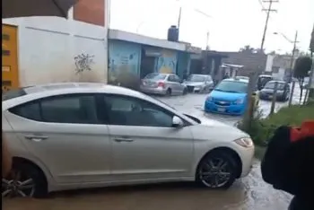 Varios municipios poblanos afectados por la lluvia de este sábado en Puebla