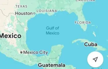 Google Maps cambia Golfo de México a Golfo de América para usuarios de Estados Unidos