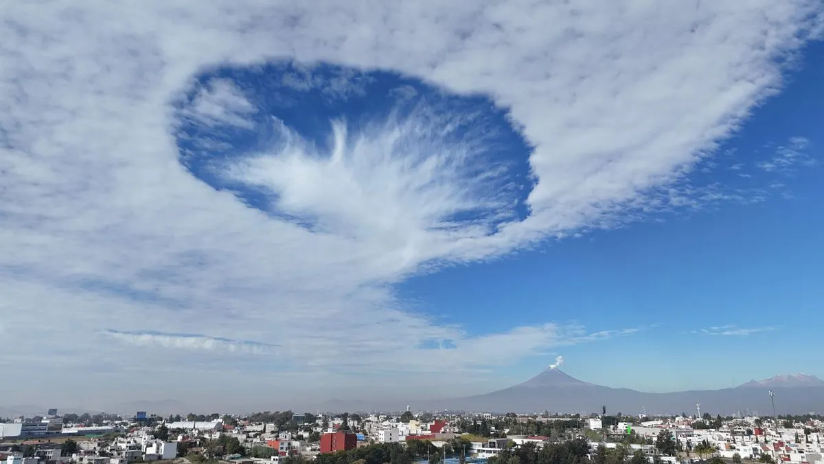 Nube Cavum Pue Hoyo En El Cielo