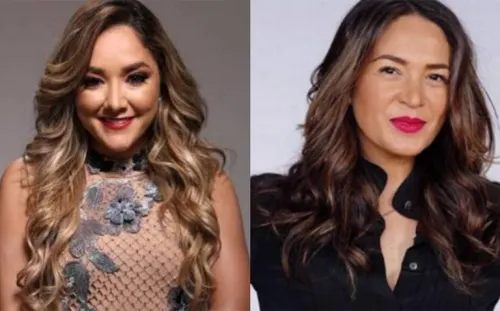 Captan a Sherlyn y Yolanda Andrade besándose