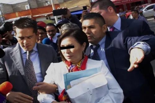 Rosario Robles se declara inocente de acusaciones de la FGR