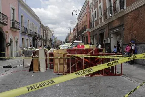 Han sido desalojadas 80 personas de viviendas dañadas por el sismo en la capital poblana