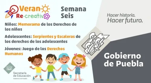 Aborda “Verano Re-creativo” tema de derechos humanos: Secretaría de Educación