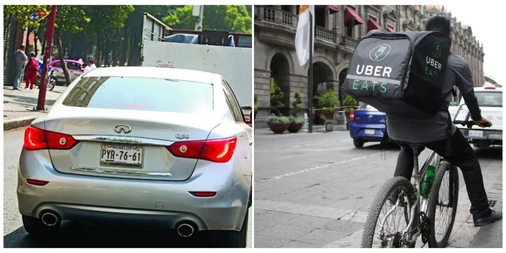 Placas aplicación de pedidos