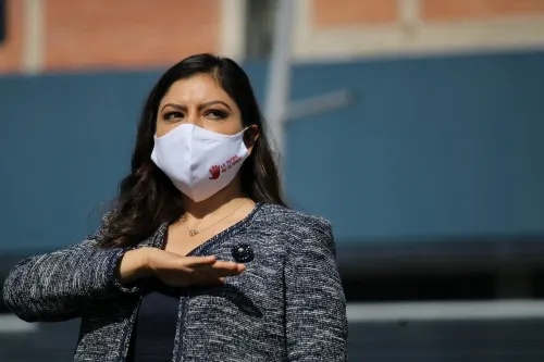 Independencia de México marcó la primera transformación del país: Claudia Rivera