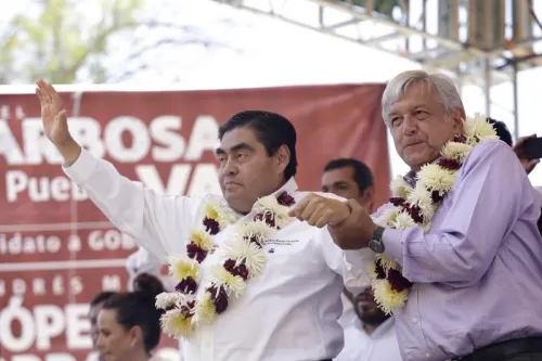 3 momentos emblemáticos entre AMLO y Barbosa