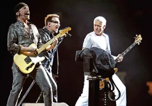 VIDEO: U2, banda de vértigo