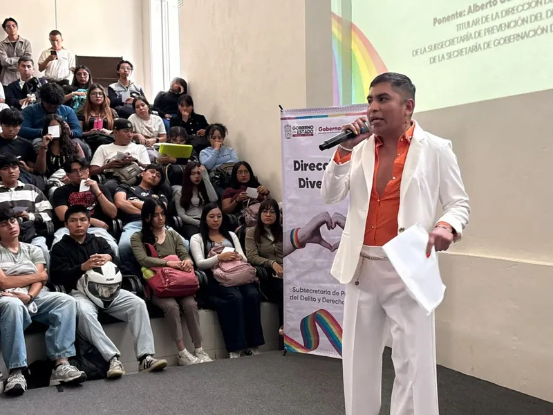 Alberto Camacho Arroyo, titular de la Dirección de Diversidad de la Secretaría de Gobernación del estado de Puebla. Foto: Especial