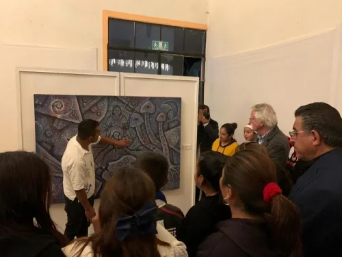 Inaugura Secretaría de Cultura primera etapa del circuito estatal de artes plásticas 2019
