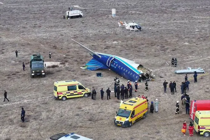 Accidente Azerbaijan Airlines Kazajistan