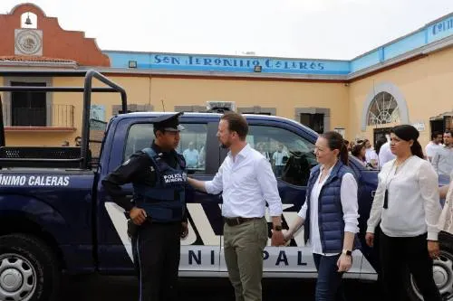 El Gobierno Municipal y vecinos de Caleras  trabajan juntos por la seguridad