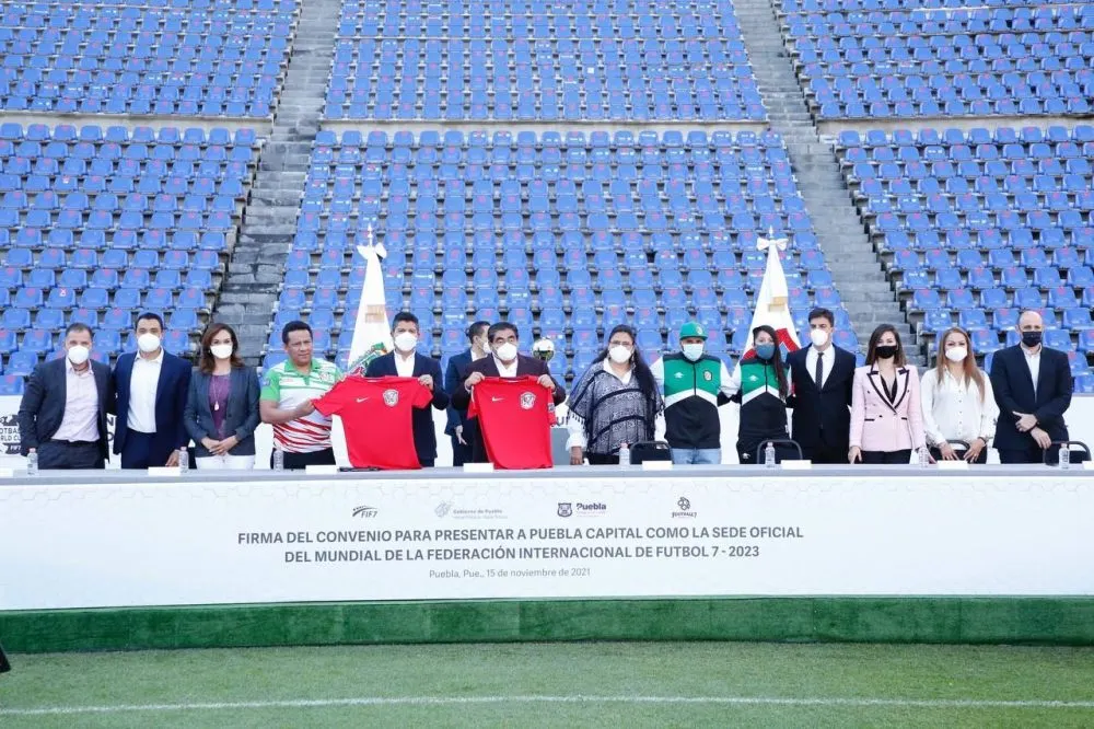 Puebla capital , sede oficial FIF7 World Cup 2023 y FIF7 Club Championship 2023