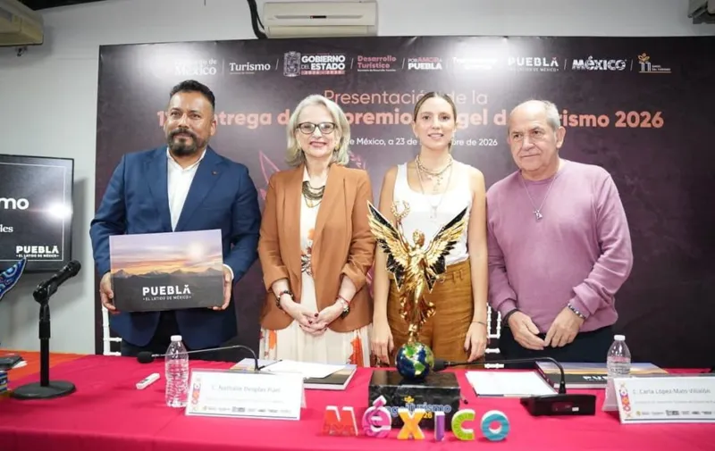 Puebla será sede de los Galardones Ángel del Turismo 2026