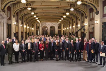 AMLO se reúne con gobernadores en Palacio Nacional
