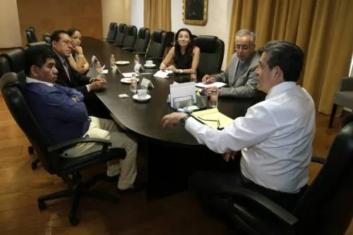 Instala SGG mesa política con dirigencia estatal del partido del trabajo