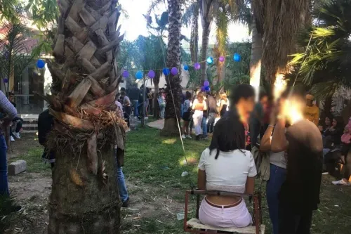 Pese a Covid, más de 200 jóvenes asisten a ‘pool party’