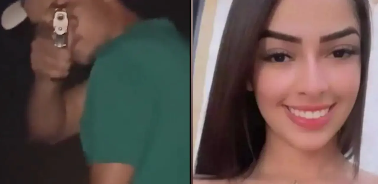 Mujer graba el momento en que su novio la asesina