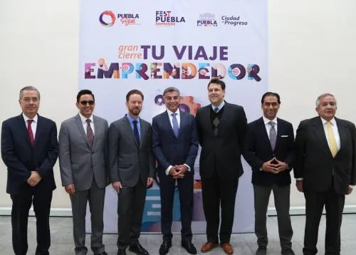 Tony Gali y Alejandro Delgado clausuran el Fest Puebla emprende
