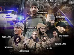 Difunde EI imágenes de terroristas que actuaron en París