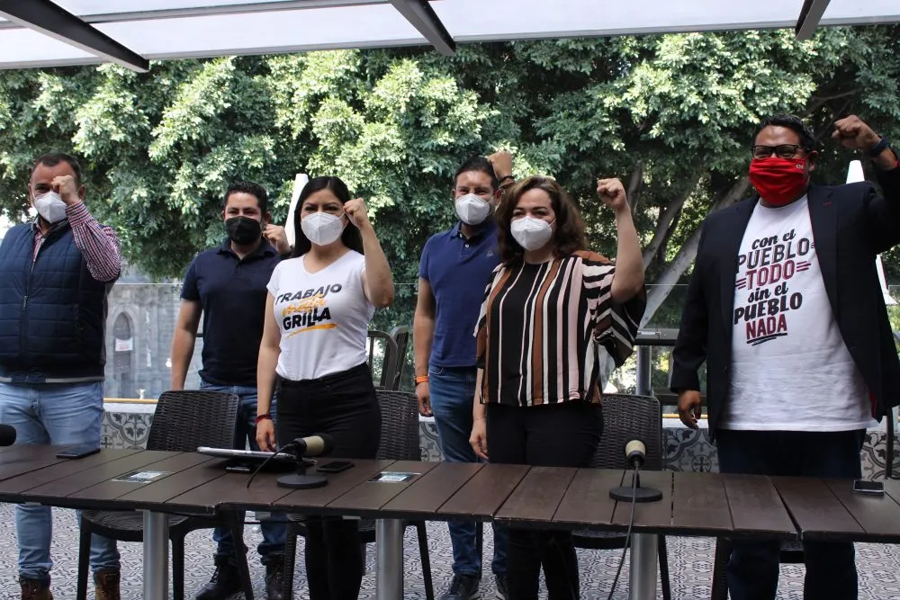Funcionarios del Ayuntamiento de Puebla dejan sus cargos para apoyar a CRV