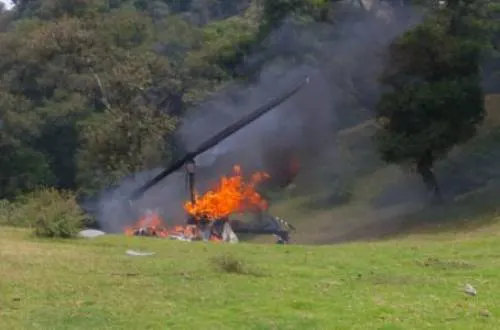 Se estrella avioneta en Veracruz tripulada por el vocero del PVEM local