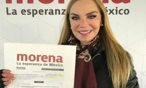 Se registra la actriz Gabriela Goldsmith como precandidata a diputada federal por Morena