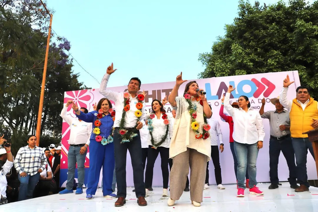 Eduardo Rivera y Xóchitl Gálvez/ Foto: Especial