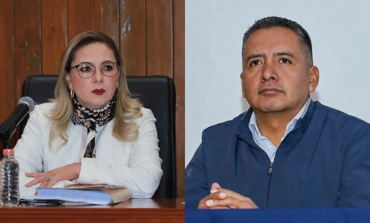 Paola Angón y Edmundo Tlatehui
