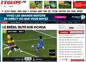 Guillermo Ochoa, portada de diarios del mundo