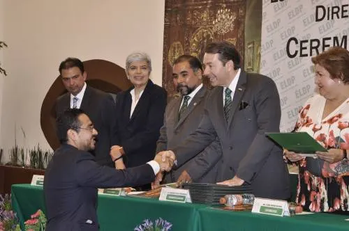Ceremonia de Fin de Cursos de Posgrado en la Escuela Libre de Derecho de Puebla