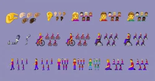 Emojis inclusivos llegarán en marzo a tu celular
