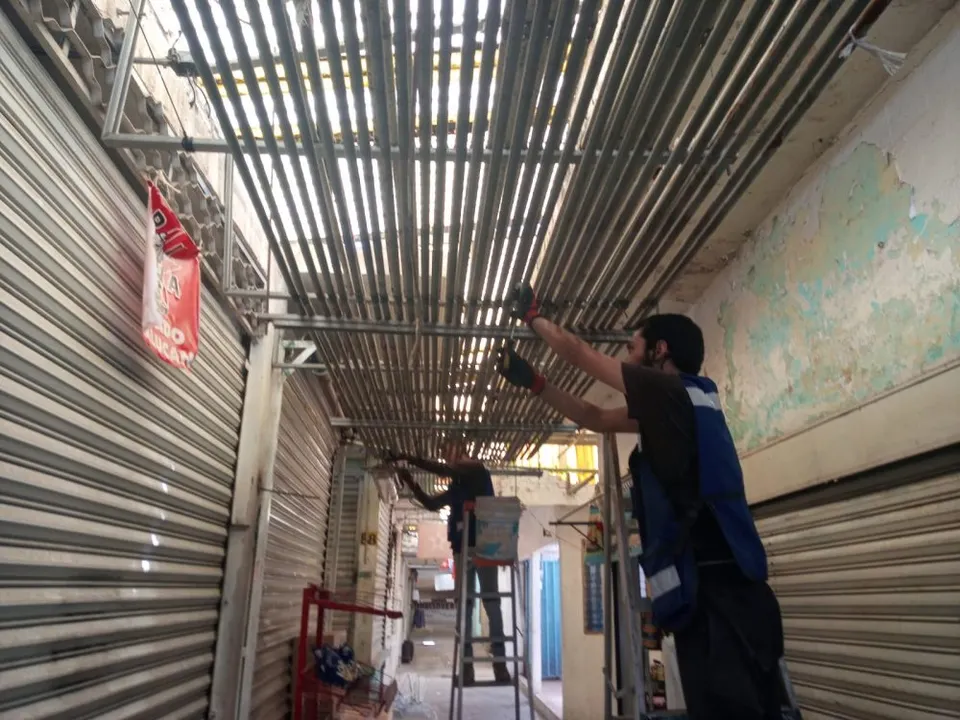 Remodelación del mercado Amalucan ya está en marcha