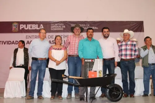 Entregan SGG y SDR estímulos agrícolas a pueblos originarios