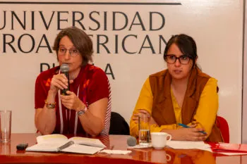 Volver a nacer después de la violencia: Amandine Fulchiron en Ibero Puebla