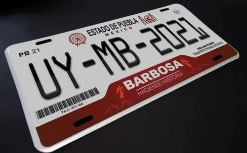 Falso, diseño de placas que circula  en redes sociales: gobierno estatal