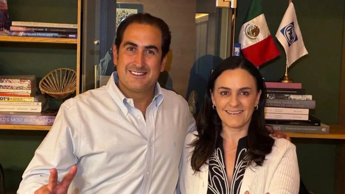 Manolo Herrera y Mónica Rodríguez se alían por dirigencia municipal del PAN en Puebla