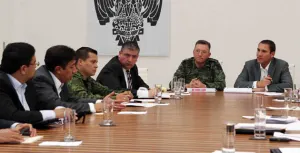 Se lleva a cabo reunión semanal de seguridad pública